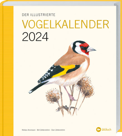 Bild zu Der illustrierte Vogelkalender 2024 von Aronsson, Niklas 