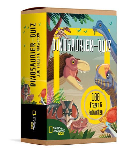 Bild zu Dinosaurier-Quiz. 100 Fragen über Dinosaurier für Quizfans und Dinofans (100 Fragen & Antworten) von White Star Kids (Hrsg.) 