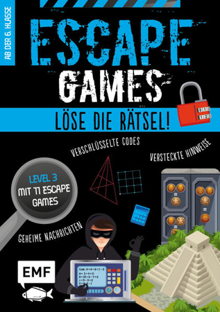 Bild zu Escape Games Level 3 (blau) - Löse die Rätsel! - 11 Escape Games ab der 6. Klasse von Durand, Arnaud 