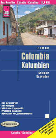 Bild zu Reise Know-How Landkarte Kolumbien / Colombia (1:1.400.000). 1:1'400'000 von Peter Rump, Reise Know-How Verlag