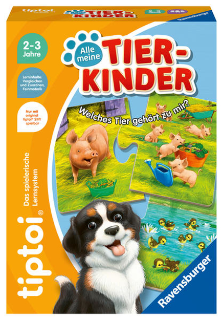 Bild zu Ravensburger tiptoi 00108 - Alle meine Tierkinder - Lernspiel ab 2 Jahre - tiptoi Spiel ab 2