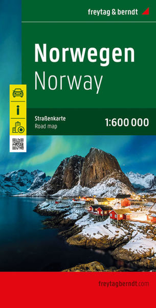 Bild zu Norwegen, Straßenkarte 1:600.000, freytag & berndt. 1:600'000 von freytag & berndt (Hrsg.)