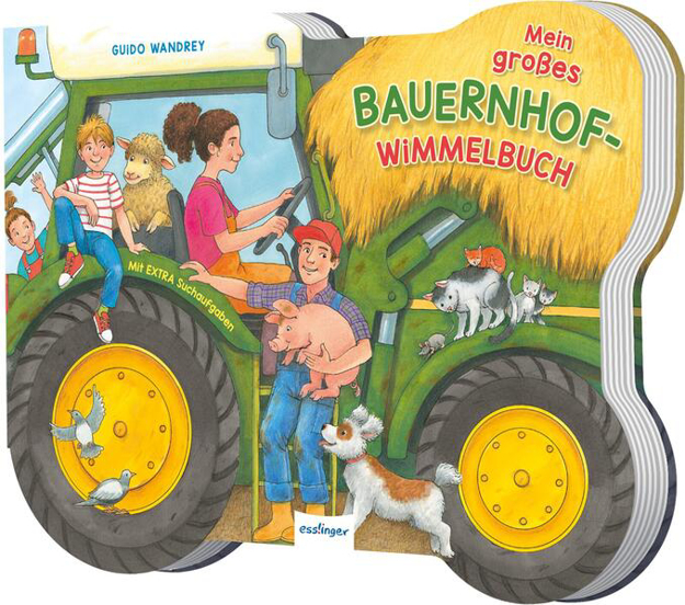 Bild zu Mein großes Bauernhof-Wimmelbuch von Wandrey, Guido (Illustr.)