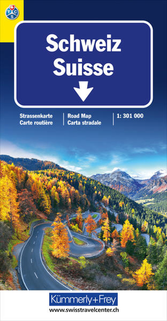 Bild zu Schweiz TCS Strassenkarte 1:301 000. 1:301'000 von Hallwag Kümmerly+Frey AG (Hrsg.)