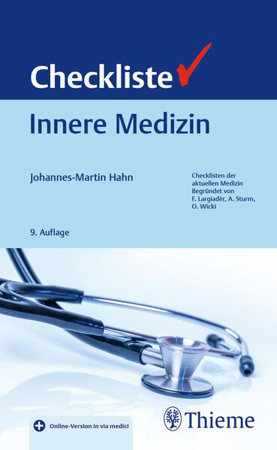 Bild zu Checkliste Innere Medizin von Hahn, Johannes-Martin