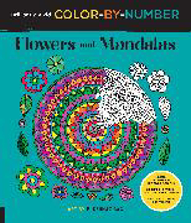 Bild zu Brilliantly Vivid Color-by-Number: Flowers and Mandalas von Bac, F. Sehnaz