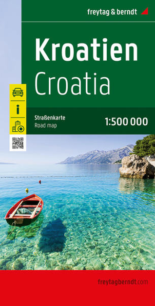 Bild zu Kroatien, Straßenkarte 1:500.000, freytag & berndt. 1:500'000 von freytag & berndt (Hrsg.)