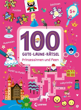 Bild zu 100 Gute-Laune-Rätsel - Prinzessinnen und Feen von Loewe Lernen und Rätseln (Hrsg.) 