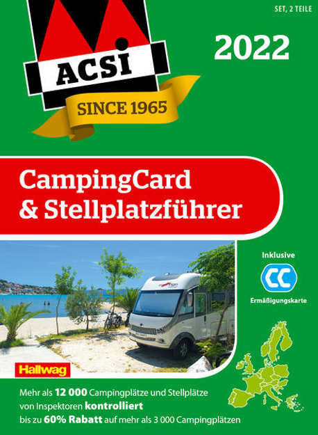 Bild zu ACSI CampingCard & Stellplatzführer 2022 von ACSI 