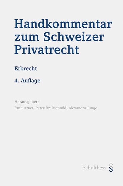 Bild zu Handkommentar zum Schweizer Privatrecht - Handkommentar zum Schweizer Privatrecht von Amstutz, Marc (Hrsg.) 