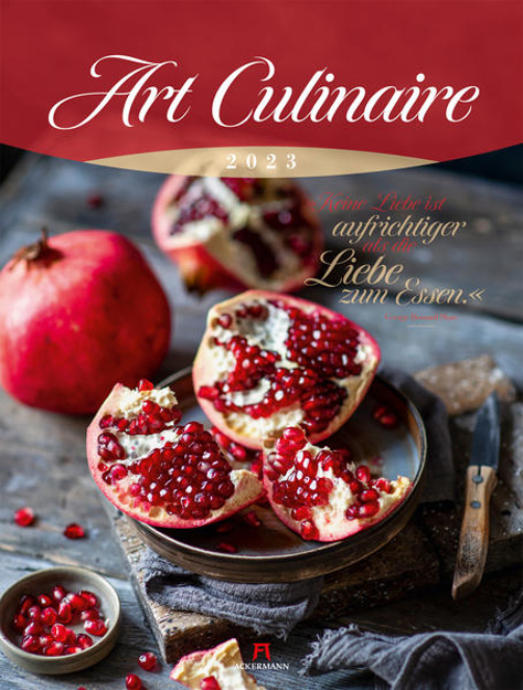 Bild zu Art Culinaire Kalender 2023 von Ackermann Kunstverlag