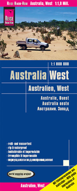 Bild zu Reise Know-How Landkarte Australien, West / Australia, West (1:1.800.000). 1:1'800'000 von Peter Rump, Reise Know-How Verlag