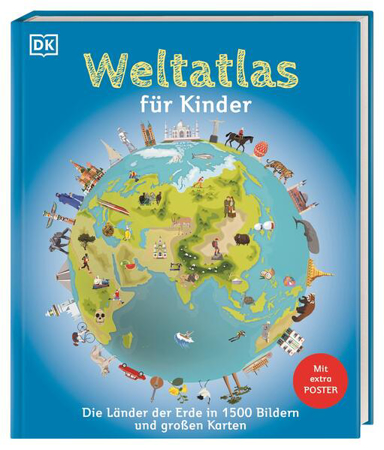 Bild zu Weltatlas für Kinder von DK Verlag - Kids (Hrsg.) 