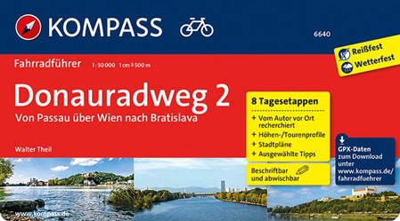 Bild zu KOMPASS Fahrradführer Donauradweg 2, Von Passau über Wien nach Bratislava von Theil, Walter