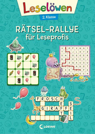 Bild zu Leselöwen Rätsel-Rallye für Leseprofis - 2. Klasse (türkis) von Loewe Lernen und Rätseln (Hrsg.) 