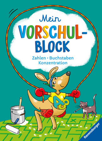 Bild zu Ravensburger Mein Vorschul-Block - Zahlen, Buchstaben, Konzentration - Rätselspaß für Vorschulkinder ab 5 Jahren - Vorbereitung auf Schule von Lohr, Anja 